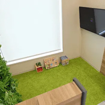 ちぐさ内科クリニック覚王山のキッズスペース