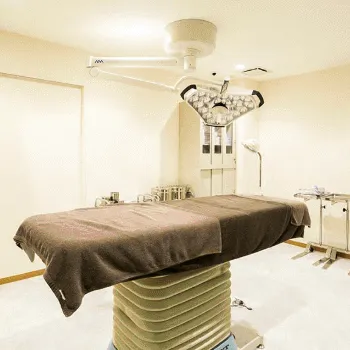 恵聖会クリニック 大阪3院のリズネを受ける施術室