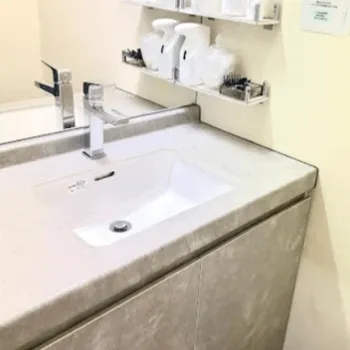 フェミークリニック 全国2院のミラドライを受けた後のパウダールーム