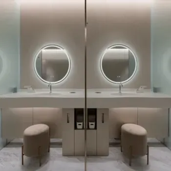 高須クリニック 全国3院のミラドライを受けた後のパウダールーム