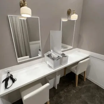 東京形成美容外科 全国3院のミラドライを受けた後のパウダールーム