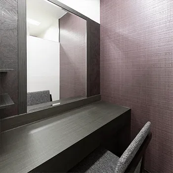 大美会クリニック 全国6院のプルリアルデンシファイを受けた後のパウダールーム