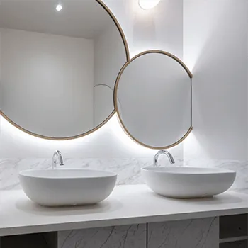 レナトゥスクリニック 全国6院のプルリアルデンシファイを受けた後のパウダールーム