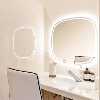 CLEAN BEAUTY CLINICのプルリアルバイオスカルプチャーを受けた後のパウダールーム