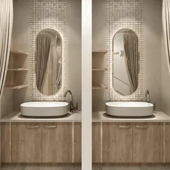 水の森美容クリニック 全国8院のプルリアルバイオスカルプチャーを受けた後のパウダールーム