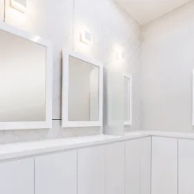 ソノクリニック 全国2院のプルリアルバイオスカルプチャーを受けた後のパウダールーム