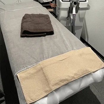 LaLa Clinic 全国1院のプロファイロを受ける施術室