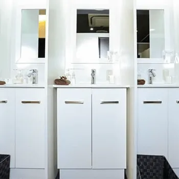 LaLa Clinic 全国1院のプロファイロを受けた後のパウダールーム