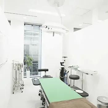 水の森美容クリニックの白玉点滴・注射を受ける施術室