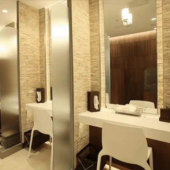 品川美容外科 全国39院の白玉点滴・注射を受けた後のパウダールーム