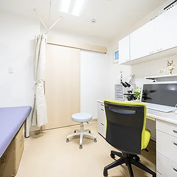 濱田皮膚科クリニックのピコスポットを受ける前の診察室