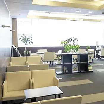 ジュノビューティークリニック 天神メットライフ院の脂肪冷却を受ける前の待合室