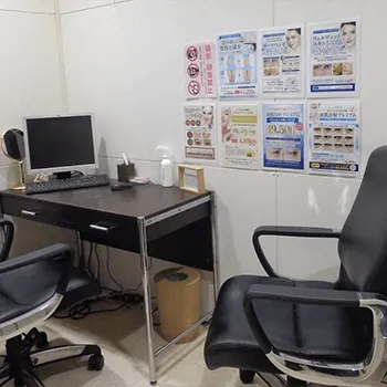 品川美容外科 福岡院のエリシスセンスを受ける前のカウンセリングルーム