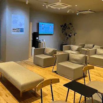 エルムクリニック 福岡院のジャルプロスーパーハイドロを受ける前の待合室