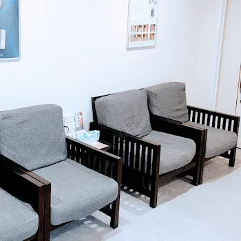 クリニーク福岡天神のミラドライを受ける前の待合室