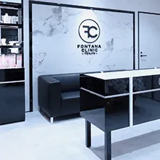 フォンタナクリニック天神のミラドライを受ける前の待合室