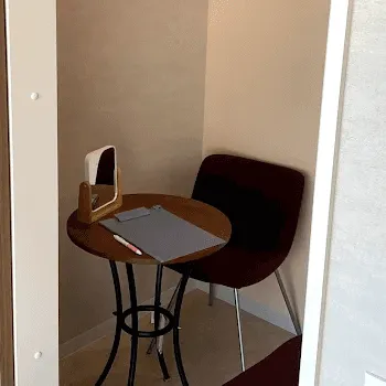 ケーズ皮膚科 美容皮膚科のミラドライを受ける前のカウンセリングルーム