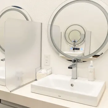 ルラ美容クリニック 福岡院のミラドライを受けた後のパウダールーム