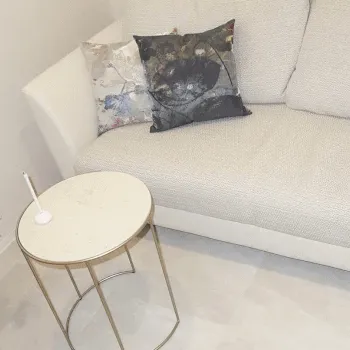 パールスキンクリニック天神のミラドライを受ける前の待合室