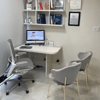 パールスキンクリニック天神のミラドライを受ける前の診察室