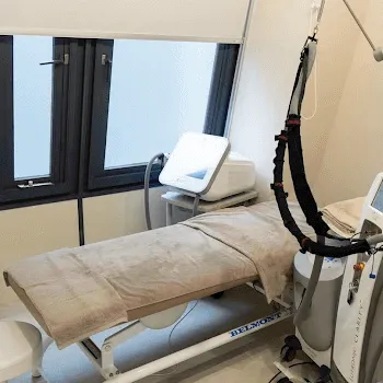 パールスキンクリニック天神のミラドライを受ける施術室