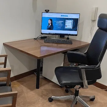 聖心美容クリニック 福岡院のミラドライを受ける前の診察室