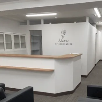 クララ美容皮膚科 福岡天神院のフォトフェイシャルを受ける前の受付