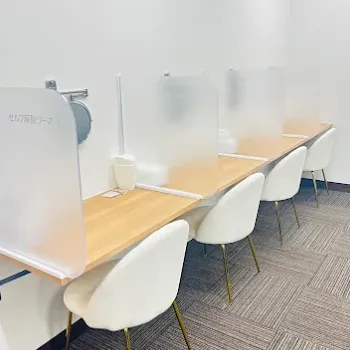 クララ美容皮膚科 福岡天神院のピコスポットを受けた後のパウダールーム