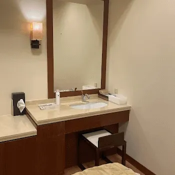 聖心美容クリニック 福岡院のピコトーニングを受けた後のパウダールーム