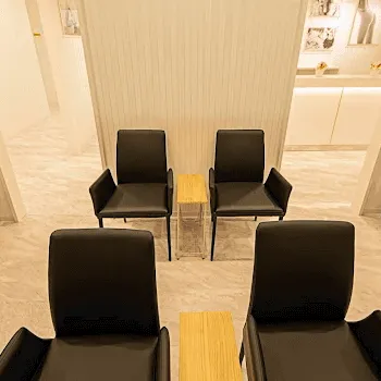TCB東京中央美容外科 福岡3院のピコトーニングを受ける前の待合室