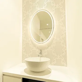 TCB東京中央美容外科 福岡3院のサブシジョンを受けた後のパウダールーム