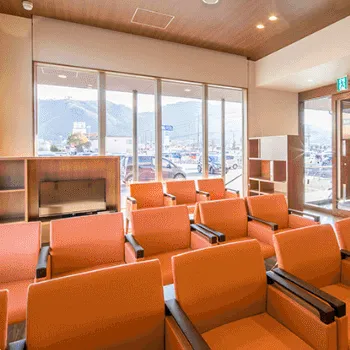 たなかクリニックの医療脱毛を受ける前の待合室