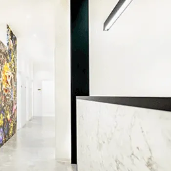 TCB東京中央美容外科 福山院の医療脱毛を受ける前の受付