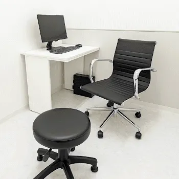 TCB東京中央美容外科 福山院の医療脱毛を受ける前の診察室