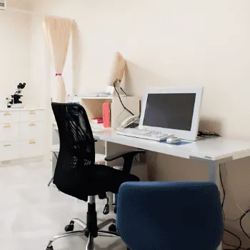 梅田クリニックのジェントルマックスプロを受ける前の診察室