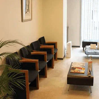 クリニックビザリア 銀座院のピコトーニングを受ける前の待合室