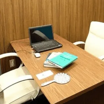 共立美容外科 銀座院のピコトーニングを受ける前のカウンセリングルーム