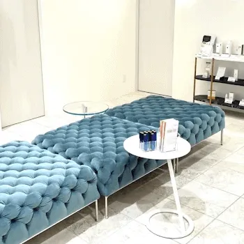 表参道メディカルクリニック 銀座院のピコトーニングを受ける前の待合室