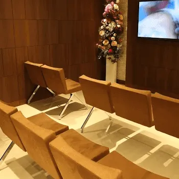 品川美容外科 銀座院のピコトーニングを受ける前の待合室