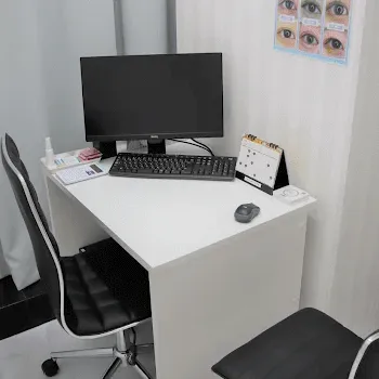 TCB東京中央美容外科 銀座2院のピコトーニングを受ける前の診察室