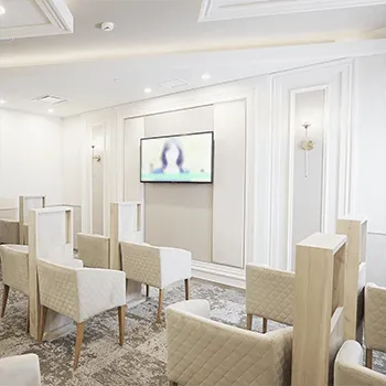 水の森美容クリニック 銀座院の白玉点滴・注射を受ける前の待合室