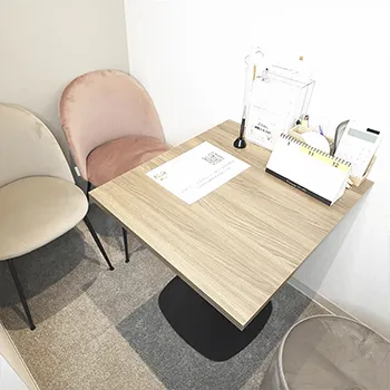 水の森美容クリニック 銀座院の白玉点滴・注射を受ける前のカウンセリングルーム