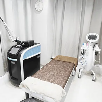 水の森美容クリニック 銀座院の白玉点滴・注射を受ける施術室