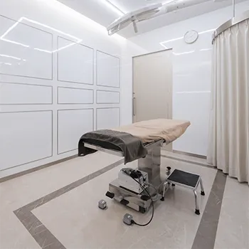 高須クリニック 銀座院の白玉点滴・注射を受ける施術室