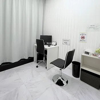 TCB東京中央美容外科 銀座2院の白玉点滴・注射を受ける前のカウンセリングルーム