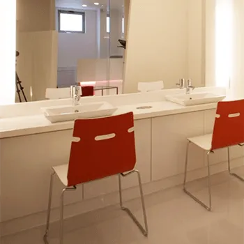 セイコメディカルビューティクリニック 福岡院のプルリアルデンシファイを受けた後のパウダールーム