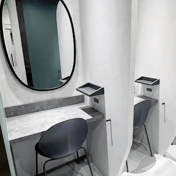 品川美容外科 池袋院のピコトーニングを受けた後のパウダールーム