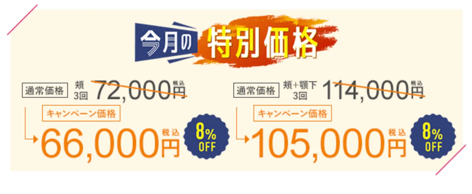 湘南美容クリニックの期間限定キャンペーン
