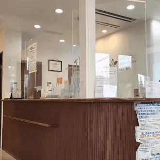 しまだ皮ふ科クリニックのケミカルピーリングを受ける前の受付