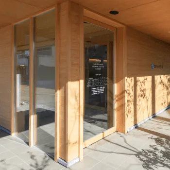 クリニックそらの入口の様子